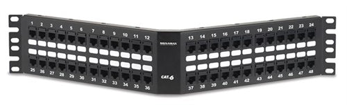 48-Port Category 6 Angled (48458A-C6C)