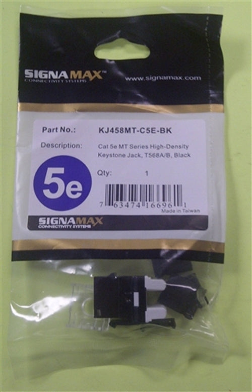 Cat 5e MT Series High-Density (KJ458MT-C5E-BK)