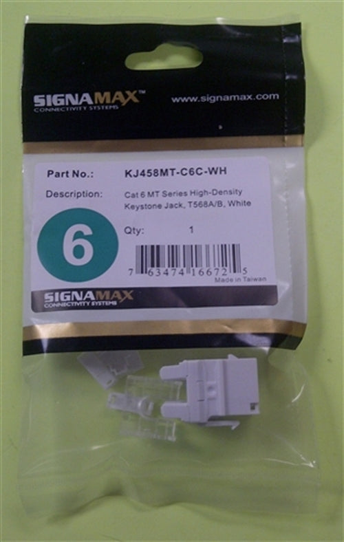 Cat 6 MT Series High-Density (KJ458MT-C6C-WH)