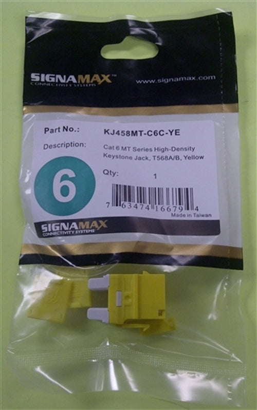 Cat 6 MT Series High-Density (KJ458MT-C6C-YE)