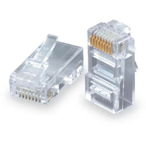 RJ-11 6P/4W Plug for 28 AWG (KRJ11_100)