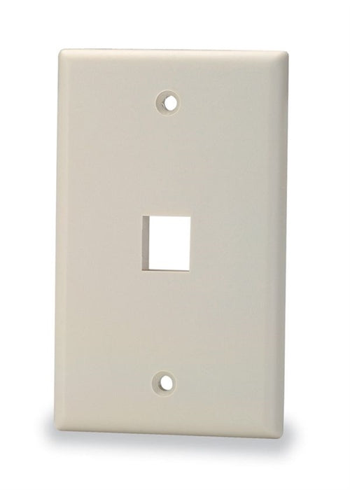 1-Port Single Gang Faceplate (SKF-1)