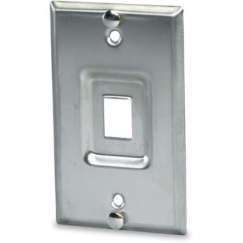 1-Port Plastic Keystone Wall- (SKF-1P-WH)