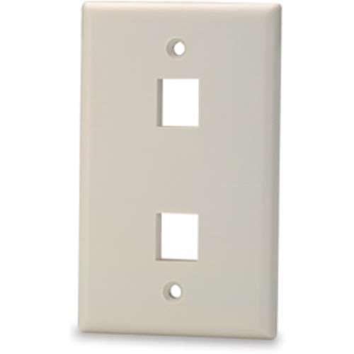 2-Port Single Gang Faceplate (sign_SKF-2-DI)
