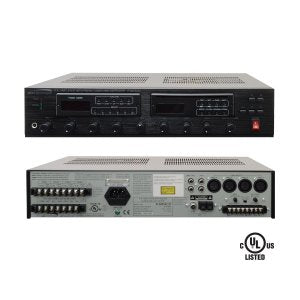 ( speco_P60FACD ) 60W PA Amplifier with AM/FM Tuner and CD Player