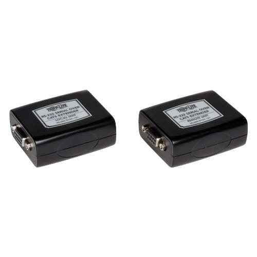 "Serial over Cat5/Cat6 RS232 Extender, Transmitter and Receiver" (tripp_B165-101)