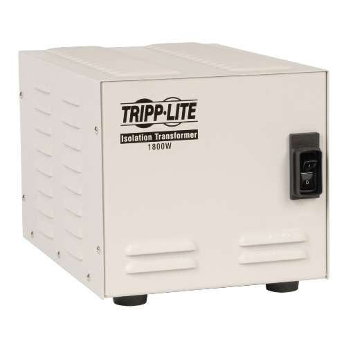 Isolator Series 120V 1800W UL60601-1 Medical-Grade Isolation Transformer with 6 Hospital-Grade Outlets (tripp_IS1800HG)