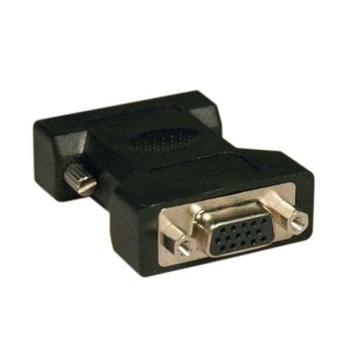 DVI to VGA Cable Adapter (DVI-I Analog to HD15 M/F) (tripp_P120-000)