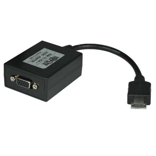HDMI to VGA with Audio Converter Adapter for Ultrabook/Laptop/Desktop PC - 1920x1200/1080p (tripp_P131-06N)