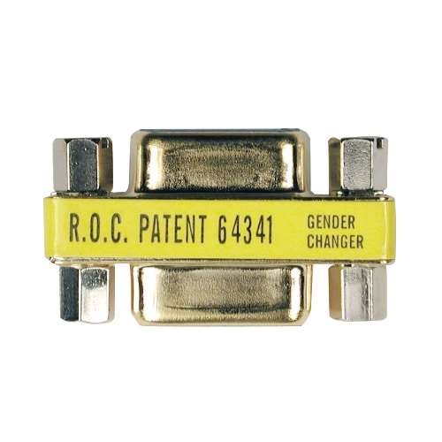 Compact/Slimline DB9 Gender Changer (M/M) (tripp_P152-000)