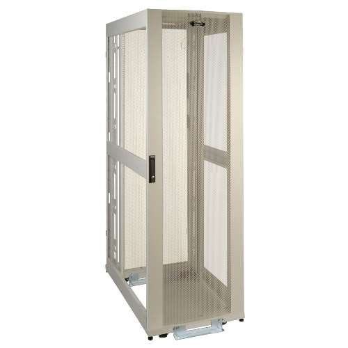 42U SmartRack White Standard-Depth Rack Enclosure - side panels not included (tripp_SR42UWEXP)