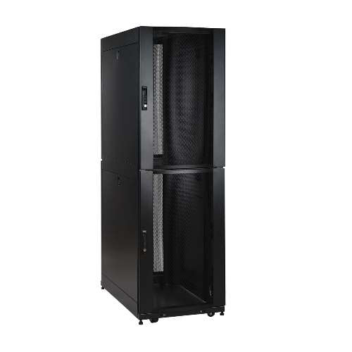 48U SmartRack Co-Location Standard-Depth Rack Enclosure Cabinet - 2 separate compartments (tripp_SR48UBCL)