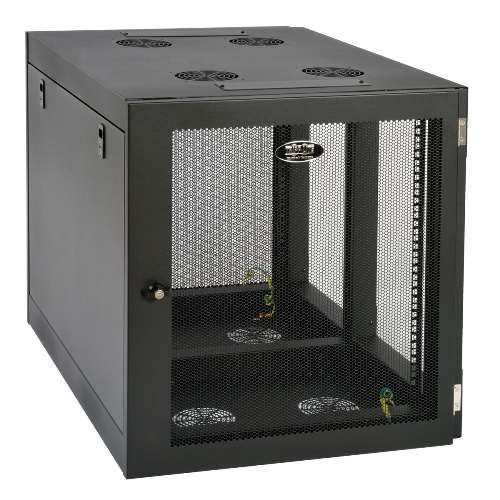 SmartRack 12U Heavy-Duty Side-Mount Wall-Mount Rack Enclosure Cabinet (tripp_SRW12UHD)