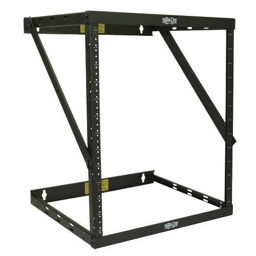 "SmartRack 8U, 12U or 22U Expandable Wall-Mount Open Frame Rack" (tripp_SRWO8U22)