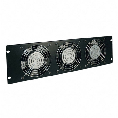 SmartRack 3U Fan Panel - 3 208-240V high-performance fans; 315 CFM; C14 inlet (tripp_SRXFAN3U)