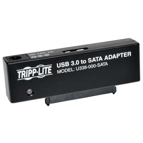 USB 3.0 SuperSpeed to SATA III Adapter for 2.5in or 3.5in SatA Hard Drives (tripp_U338-000-SATA)