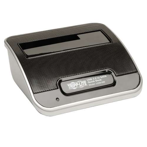 USB 3.0 SuperSpeed to SATA External Hard Drive Docking Station for 2.5in or 3.5in HDD (tripp_U339-000)