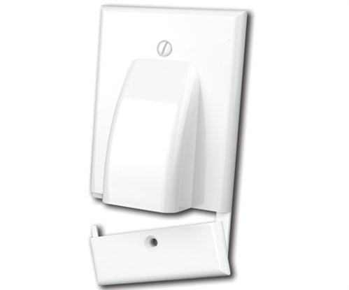 Hinged Bulk Cable Wall Plate (120617)
