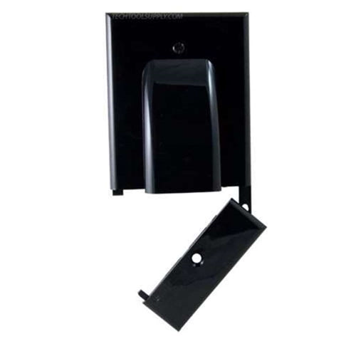 Hinged Bulk Cable Wall Plate (120618X)