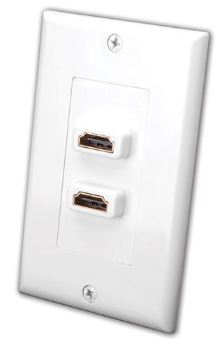 Slim Line HDMI® Decor Wall Plates (120902)
