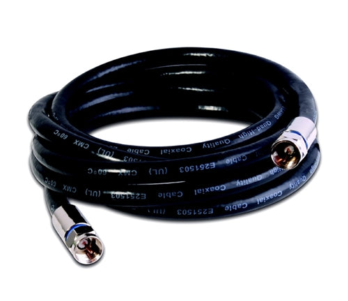 Vanco 200-007-06 RG6 Quad Digital Coaxial Cable with Premium Gen (200-007-06)