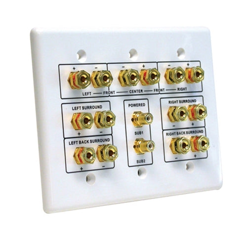 Vanco HTWP72 7.2 Home Theater Connection Wall (HTWP72)