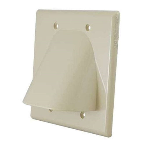Vanco WPBW2IX Dual Gang Bulk Cable Wall (WPBW2IX)