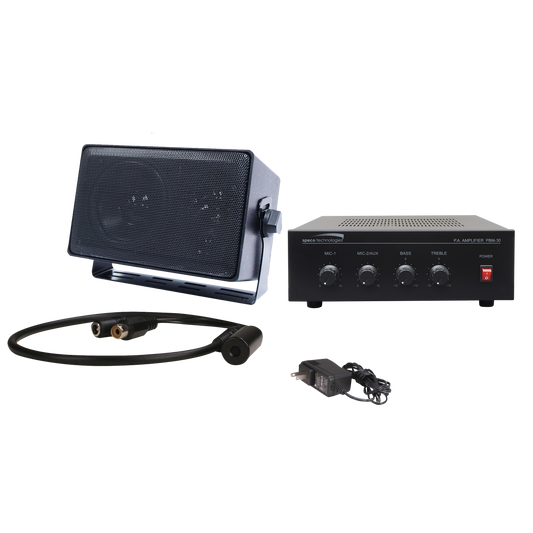 ( speco_2WAK3 ) Two-way Audio Kit for DVR's with PBM30 Amplifier