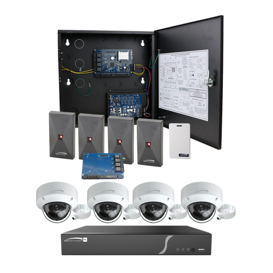 ( speco_ACKIT2VID ) Access Control Kit Bundle with NVR and Camera