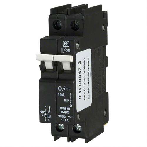 CIR BRKR MAG-HYDR 10A 240VAC (AE_C10A2P-489)
