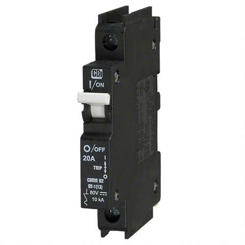 CIR BRKR MAG-HYDR 20A 80VDC (AE_C20A1P-80VDC)