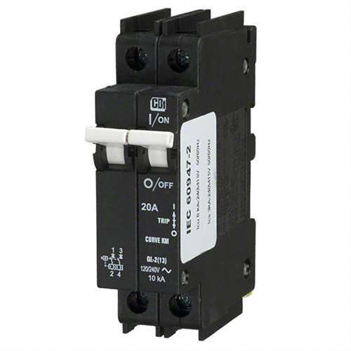 CIR BRKR MAG-HYDR 20A 240VAC (AE_C20A2P-489)