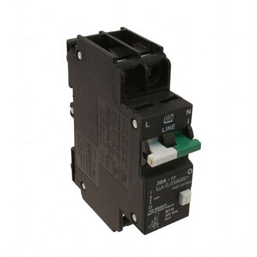 Circuit Breaker, GFI 22ma, UL 1053, 30A, UL 1077 (AE_C30A2P-GFI)