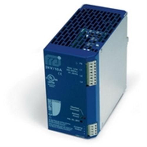 Power Supply, DIN Rail mounted, 3 phase, 340 - 550 VAC in, 24 VDC out, UL Approved (AE_F24010S-3)