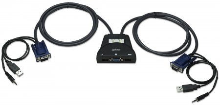 2-Port Mini KVM Switch (151245)
