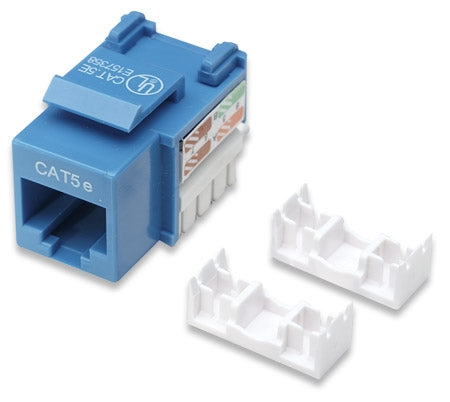 Cat5e Keystone Jack  BLUE  (210546)
