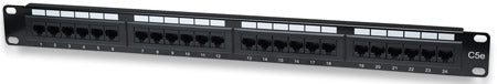 24port Cat5e UTP Patch Panel (513555)