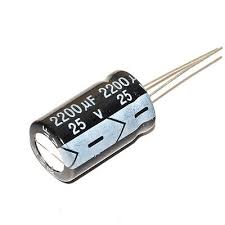 ( OS_25UK2200 ) 2200 MFD 25VDC RADIAL CAPACITOR 85 C