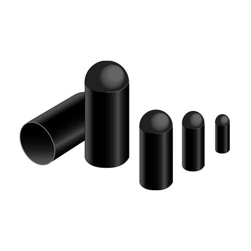 Fit Shrink Tubing - Fit Caps Molded (alpha_CAP25 BK078)