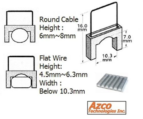 Staples for AZS667 - Large           azco_AZ1407