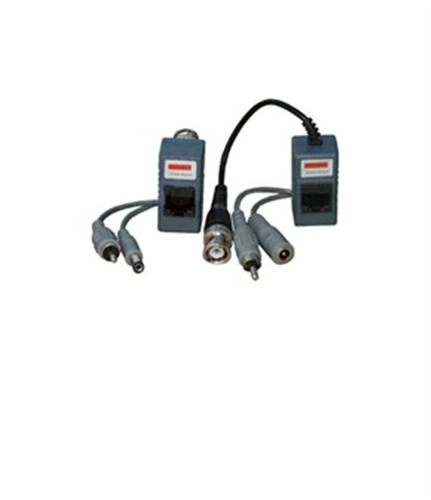 1 CHANNEL PASSIVE VIDEO BALUN?PAIR),WITH AUDIO AND POWER DV 12V azco_AZBLN213A