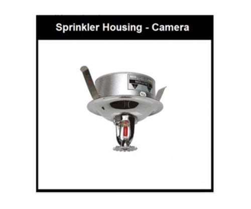 Sprinkler Housing - Pinhole Camera 700TVL 3.7mm Lens (azco_AZCAMSPR-700)