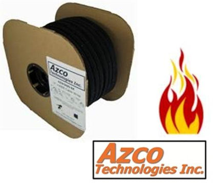 1/2" x 600' Cable Wrap / Cut to length ( Fire Retardant - UL 94-V2 ) - Black azco_AZWSFR600-BK