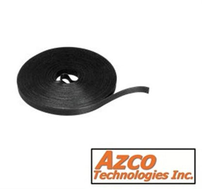 1/2" x 75' Cable Wrap Lite/ Cut to length - Black azco_AZWSL75-BK