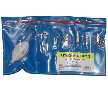 1/4" Fiberfish Rods Attachment Kit 2 (besm_FIB165)