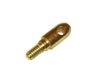 3/16 in. and 1/4 in. Fibersnake Bullnose Replacement Tip-Brass (besm_FIBT101)