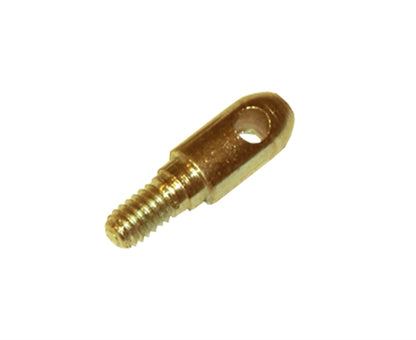 3/16 in. and 1/4 in. Fibersnake Bullnose Replacement Tip-Brass (besm_FIBT101)