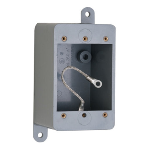 Enclosures and Mounting Boxes, Single Gang Mounting Boxes (CM-34D)