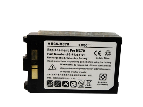 REPL. SYMBOL MC70 BATT LION 3600MAH (BCS-MC70)