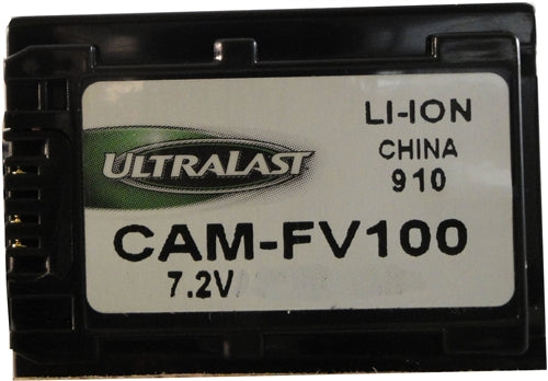 REPL. SONY NP-FV100 7.2V LI-ION  (CAM-FV100)